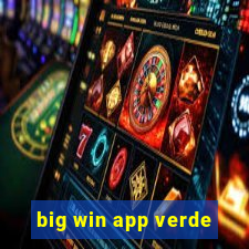 big win app verde